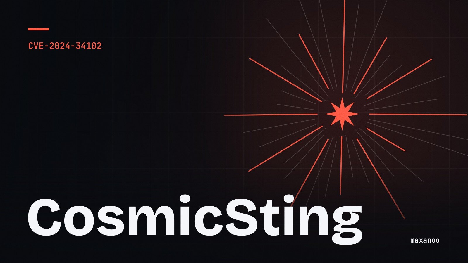 Red star with rays: Magento vulnerability CosmicSting
