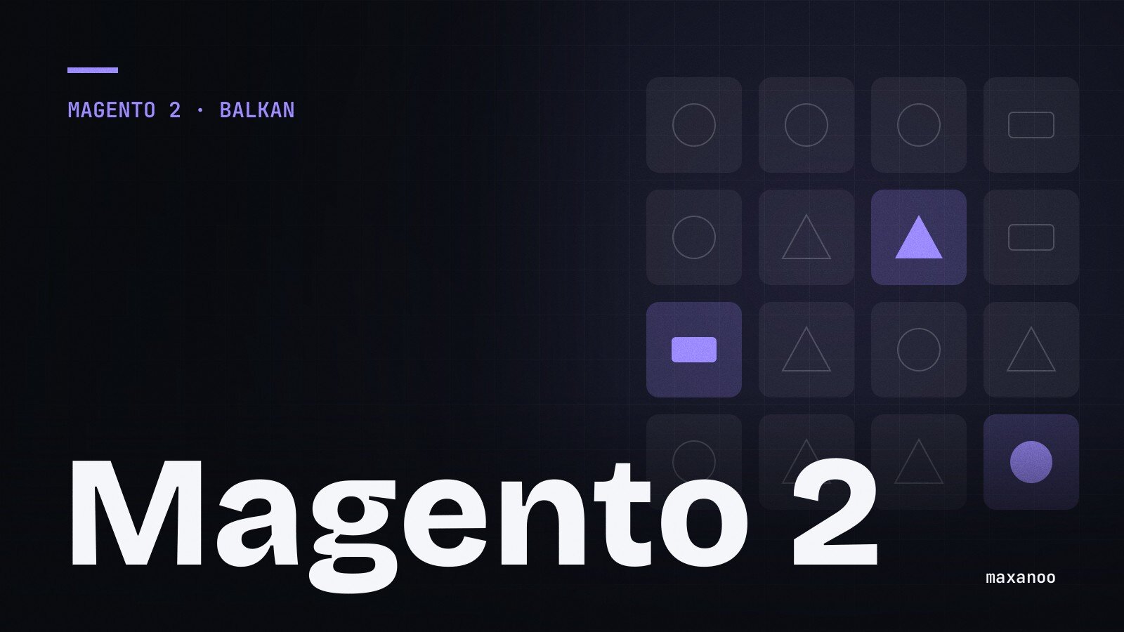 Raster aus Markenkacheln: Magento 2 im Balkan