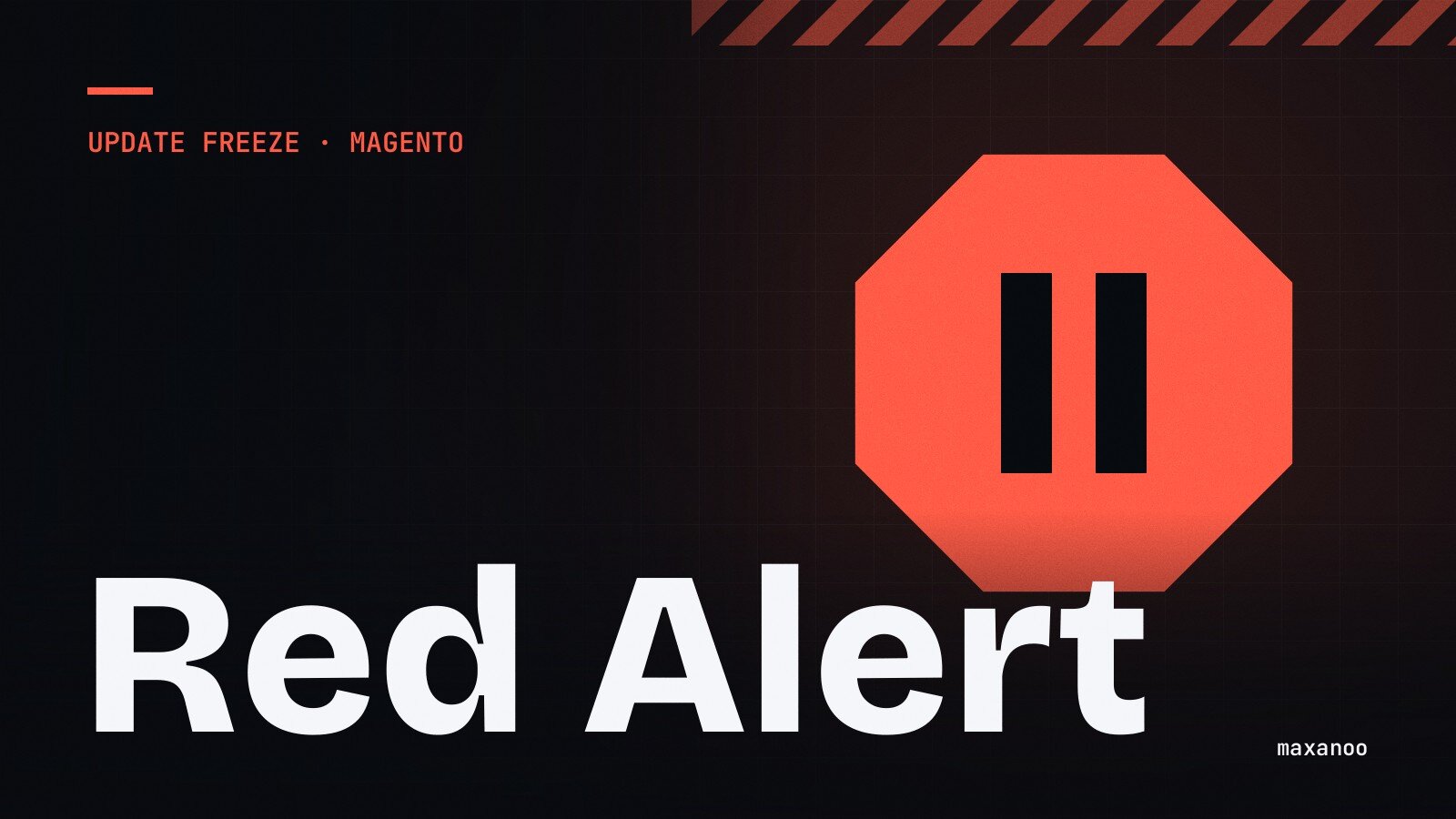 Stoppschild mit Pause-Symbol: Update-Stopp nach dem Red-Hat-Hack